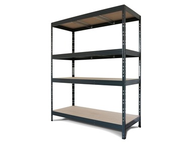 AR SHELVING Rivet plug-in shelf with 4 shelves