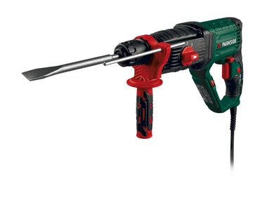 Drilling and breaking hammer with SDS-Plus