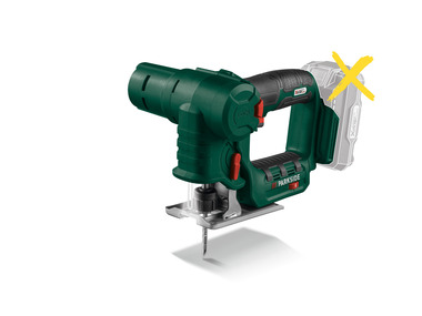 Cordless jigsaw and cordless reciprocating saw