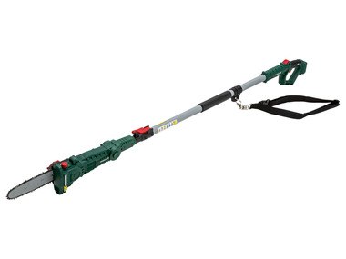 Telescopic battery chainsaw without battery