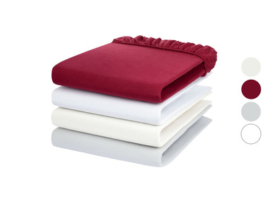 A delicate flannel sheet with an elastic band