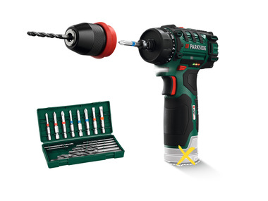 Cordless drill screwdriver - without battery