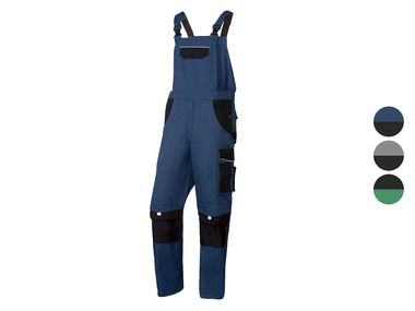 Men's work dungarees with CORDURA knee reinforcements