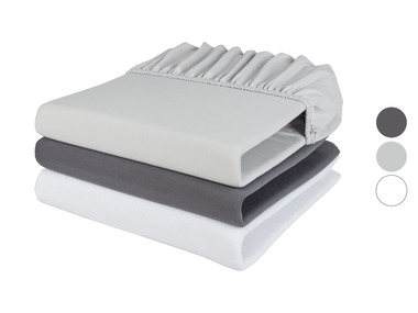 Jerseler sheet with an elastic band