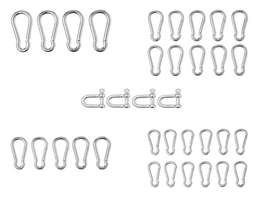 Shakes or carabiners