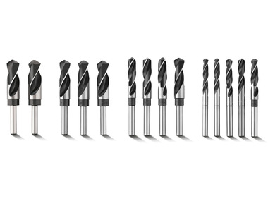 A set of HSS winding drills for table drills