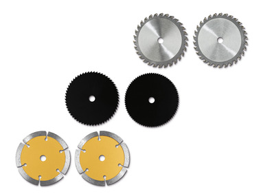 Plunge saw blade set