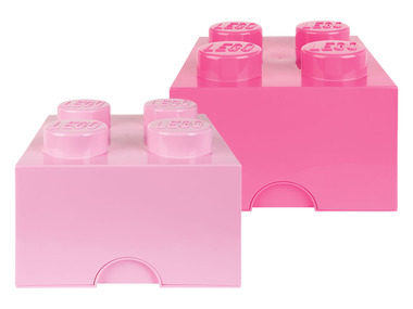 Storage box with 4 knobs