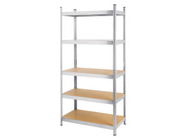 Steel shelf for heavy items