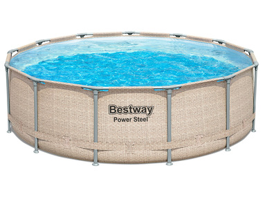 Bestway Kit de piscine complet Power Steel Frame