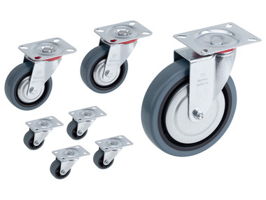 Transport wheels or castors