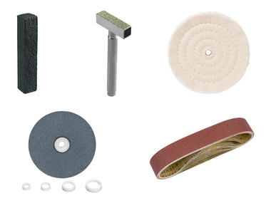 Accessories for upright belt sander