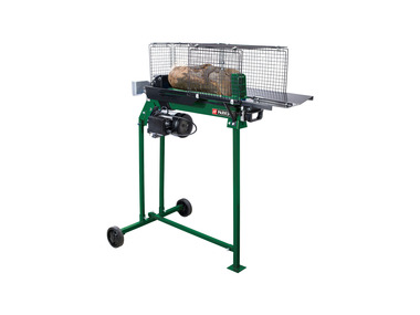 Wood splitter with base frame