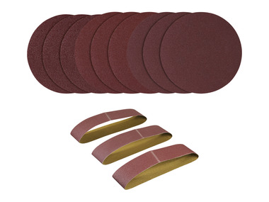 Sandpaper suitable for belt and disc sanders