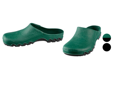 Men's garden clogs with profile outsole