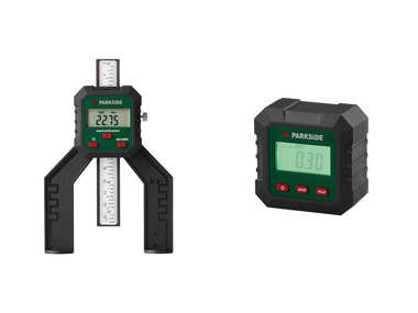 Digital depth gauge or digital inclinometer