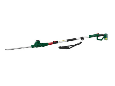 Cordless telescopic hedge trimmer