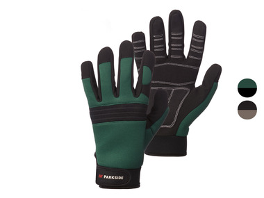 Women's and men's work gloves with Velcro fastener