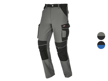 Men's work trousers with Cordura knee reinforcements