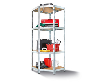 Heavy-duty corner shelf