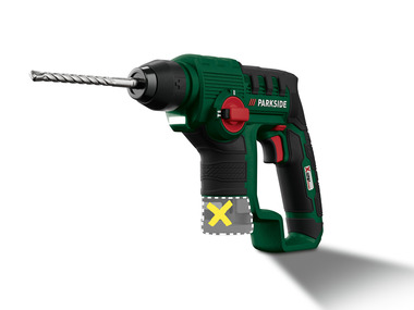 Cordless hammer drill with SDS-plus