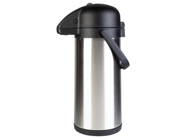 Thermos with pump