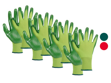 Nitrile gardening gloves