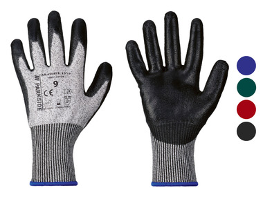 Anti-cut gloves with knitted cuff