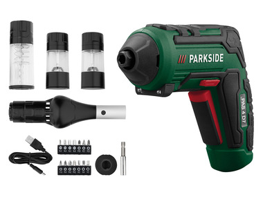 Cordless screwdriver set