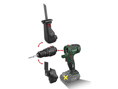 Battery combination device 3-in-1