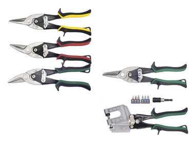 Sheet metal shears set or Drywall shears set