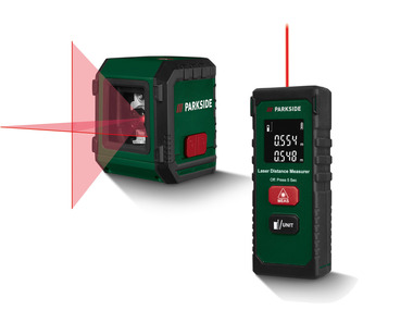 Laser measuring device