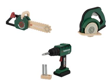 Toy chainsaw / Toy cordless screwdriver / Toy circular saw