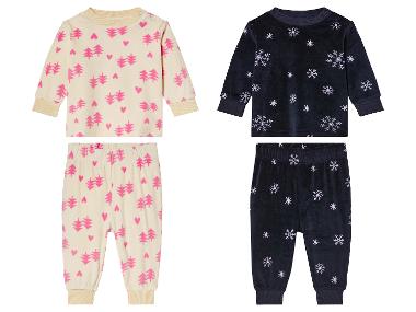 Baby velvet pajamas