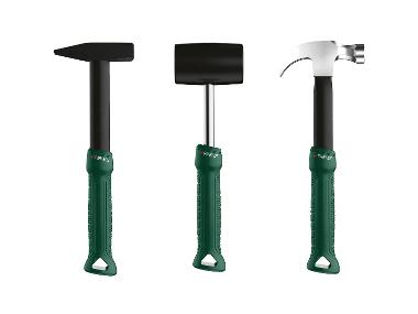 Hammer with hanging handle