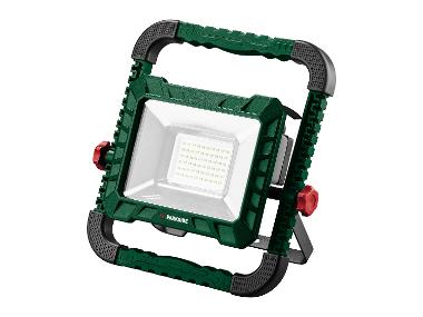 LED work spotlight with socket