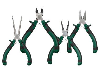 Precision pliers set 4-piece