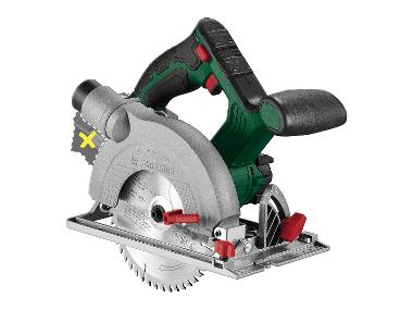 Cordless circular saw without battery