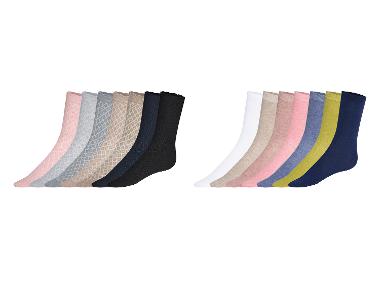 Set of 7 pairs of women's socks
