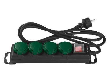 IP44 4-native power strip