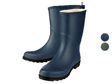 Rain boots with men's lining