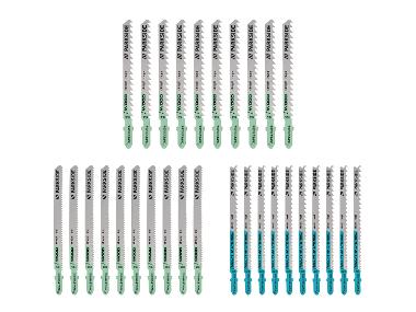 Set of Sauty saw blades