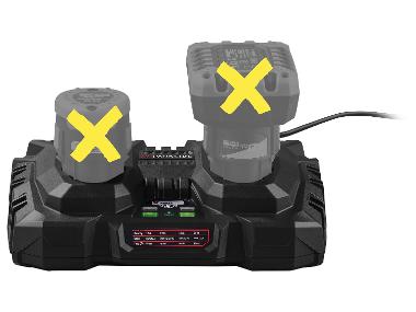 Double charger /2 x 4