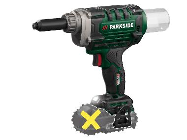 Battery tools for pop nails without battery and charger
