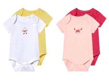 Set of 2 baby bodysuits