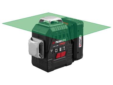 Wireless cross laser level