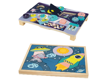Employment board / space puzzle