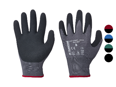 Latex work gloves