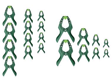 Set of clamps