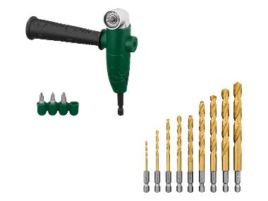 Corner return for HSS helical drill or helicopter drill